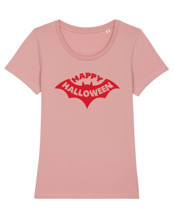 Happy Halloween Red Bat Canyon Pink