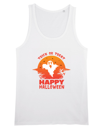 Happy Halloween Trick or Treat White