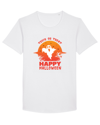 Happy Halloween Trick or Treat White