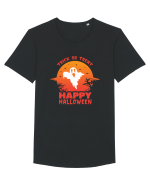 Happy Halloween Trick or Treat Tricou mânecă scurtă guler larg Bărbat Skater