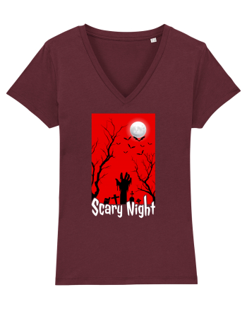 Scary Red Night Burgundy