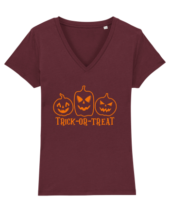 Trick Or Treat Burgundy
