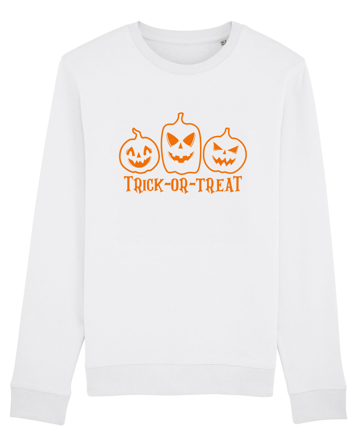 Bluză mânecă lungă Unisex Rise White