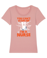 You can't scare me I'm a nurse Tricou mânecă scurtă guler larg fitted Damă Expresser