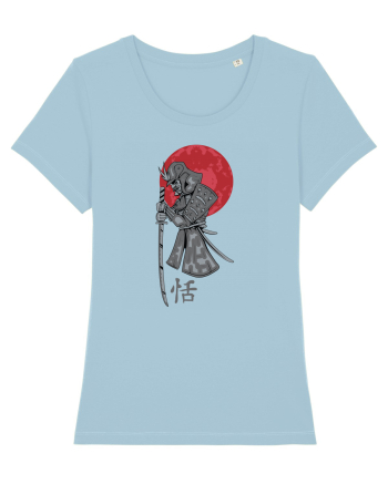 Samurai Warrior Sky Blue