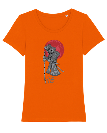 Samurai Warrior Bright Orange