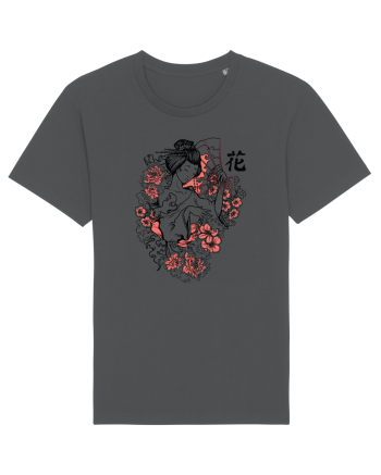 Geisha Flowers Anthracite