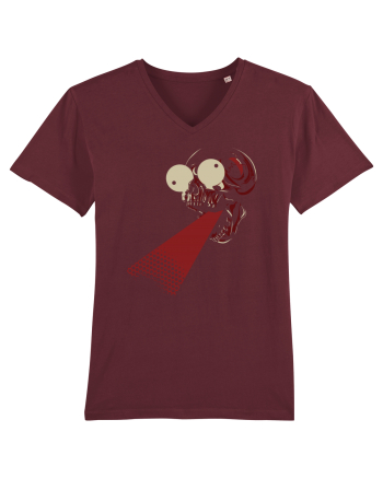 Retro Skull Burgundy