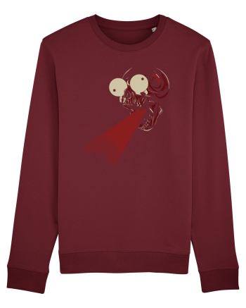 Retro Skull Burgundy
