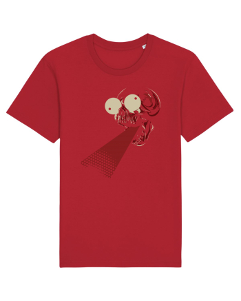 Retro Skull Red