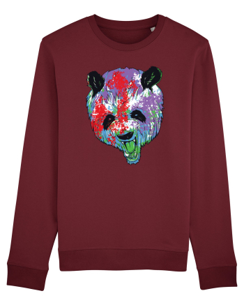 Graffiti Panda Burgundy