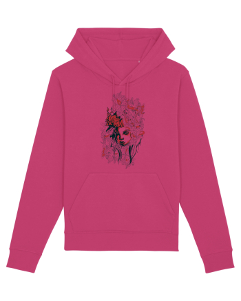 Poinsettia Girl Raspberry