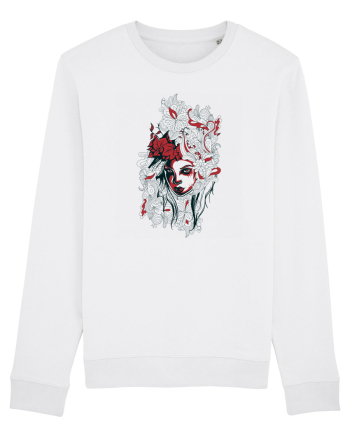 Poinsettia Girl White