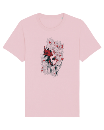 Poinsettia Girl Cotton Pink
