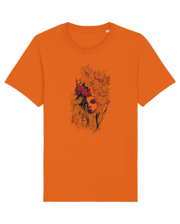Poinsettia Girl Bright Orange