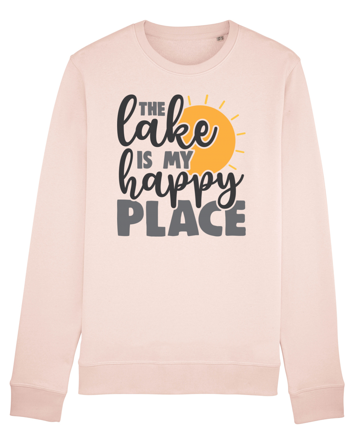 Bluză mânecă lungă Unisex Rise Candy Pink