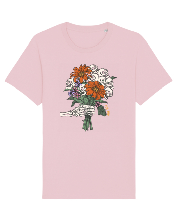 For You Halloween Flowers Cotton Pink