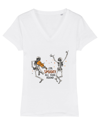 I'm Spooky All Year Round White