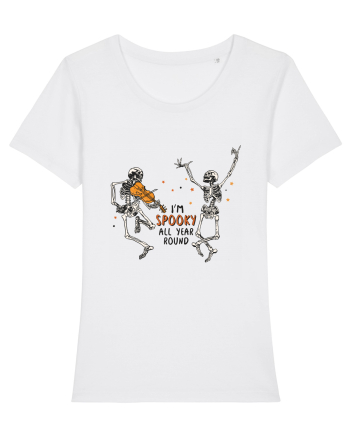I'm Spooky All Year Round White