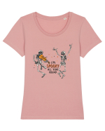 I'm Spooky All Year Round Tricou mânecă scurtă guler larg fitted Damă Expresser