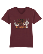 It's Never Too Early For Halloween Tricou mânecă scurtă guler V Bărbat Presenter