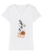 It's The Most Wonderful Time Of The Year Tricou mânecă scurtă guler V Damă Evoker