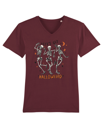 Let's Get Halloweird Burgundy
