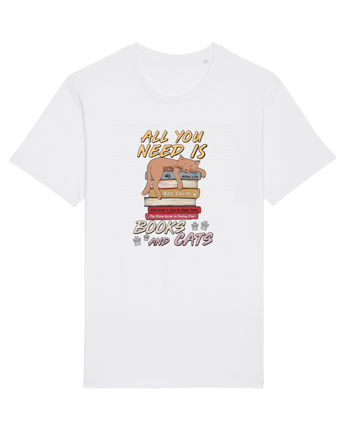 Tricou mânecă scurtă Unisex Rocker White