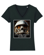 ghici ciuperca Tricou mânecă scurtă guler V Damă Evoker