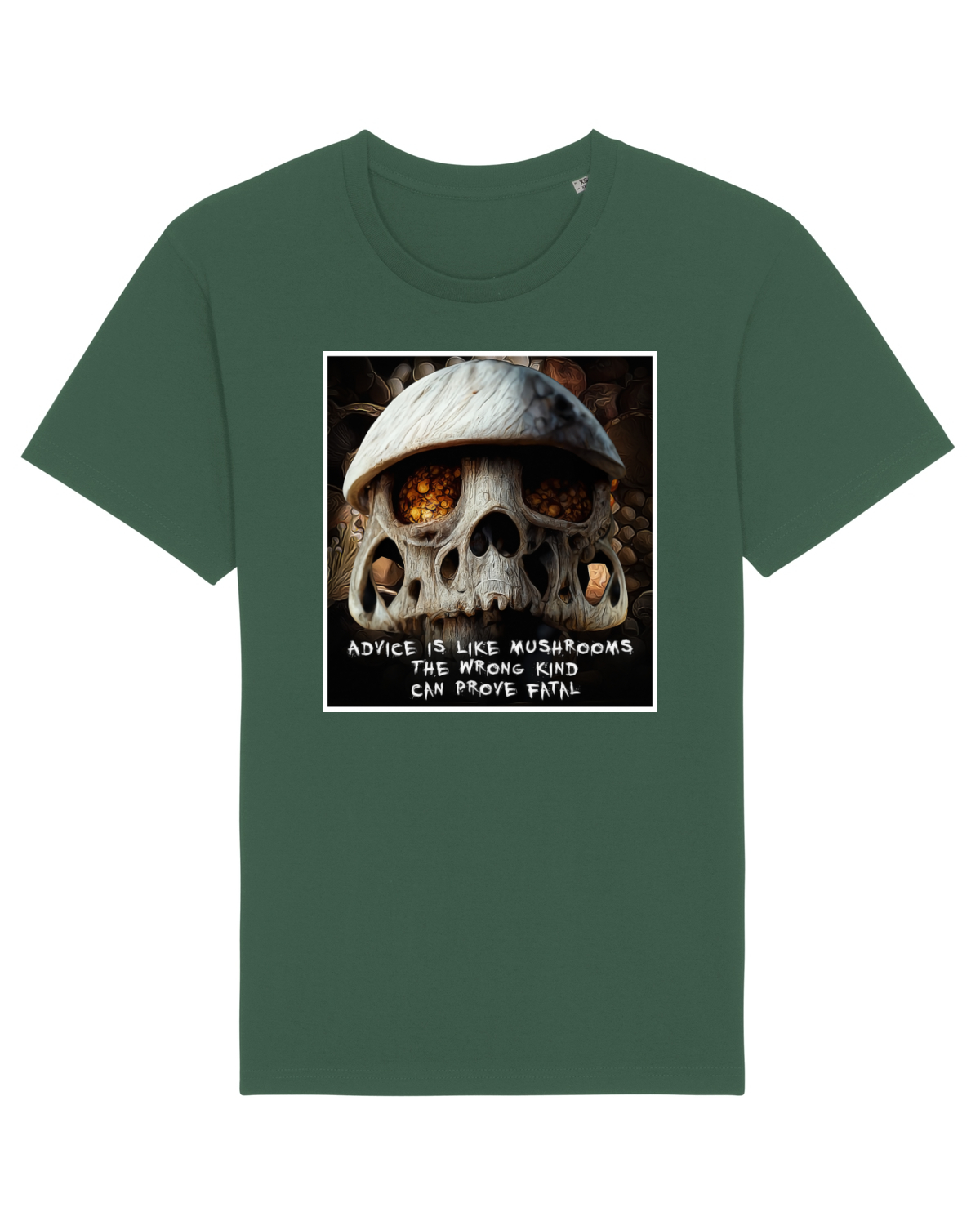 Tricou mânecă scurtă Unisex Rocker Bottle Green