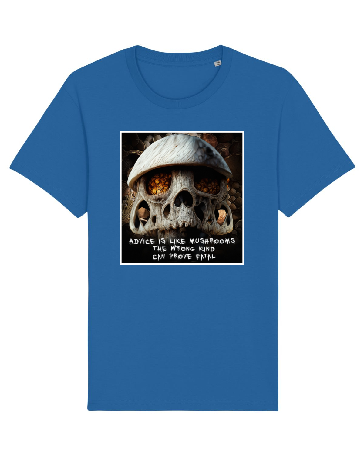 Tricou mânecă scurtă Unisex Rocker Royal Blue