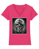 viata Tricou mânecă scurtă guler V Damă Evoker