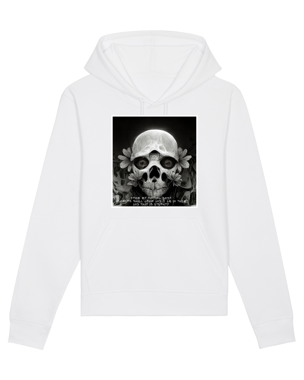 Hanorac Unisex Drummer White