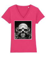 death Tricou mânecă scurtă guler V Damă Evoker