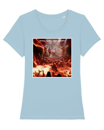 rock concert Sky Blue