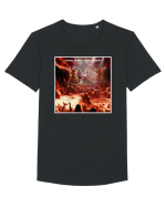 rock concert Tricou mânecă scurtă guler larg Bărbat Skater
