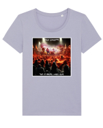 rock music Tricou mânecă scurtă guler larg fitted Damă Expresser