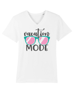 Vacation Mode Tricou mânecă scurtă guler V Bărbat Presenter