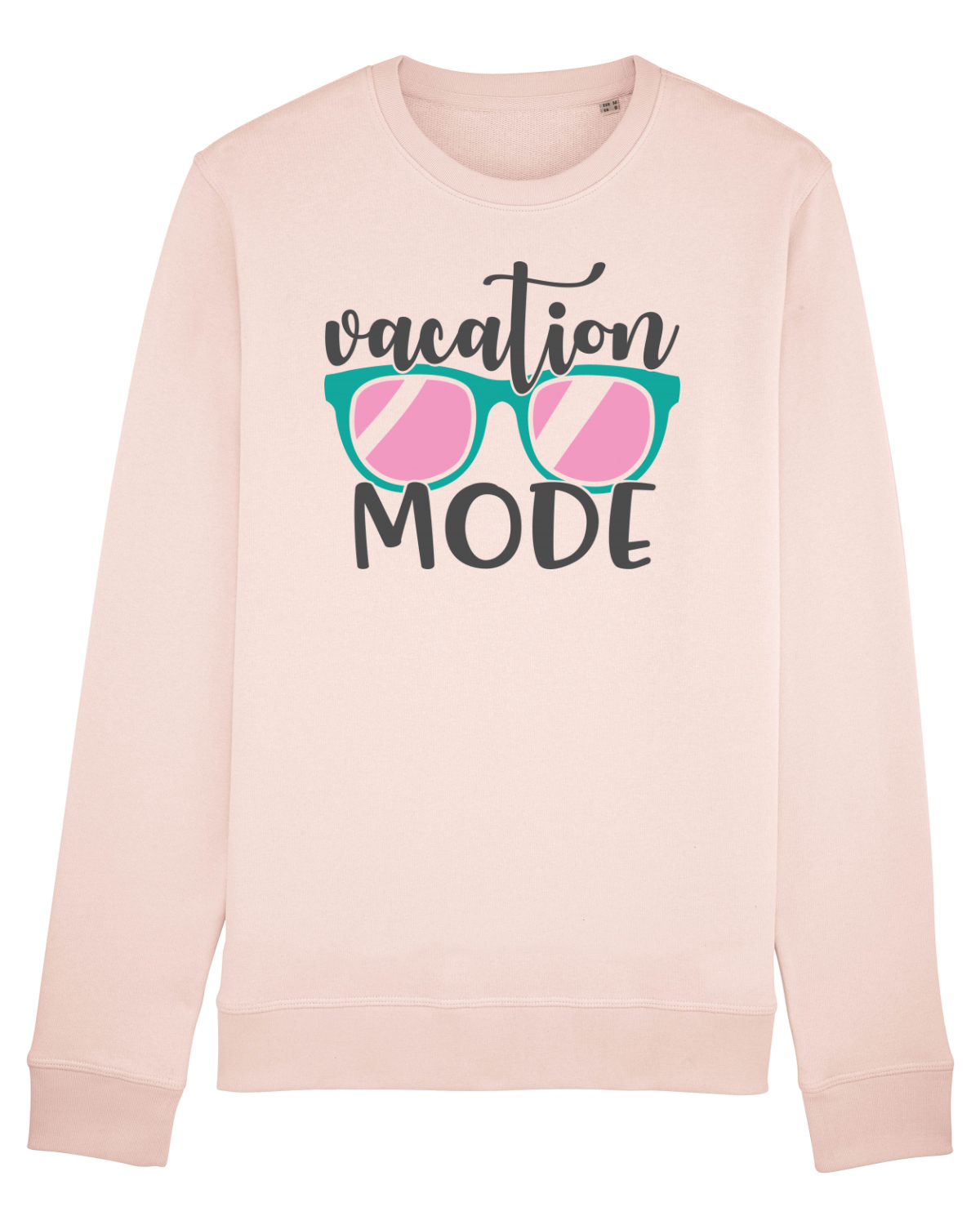 Bluză mânecă lungă Unisex Rise Candy Pink