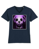 want a friend? Tricou mânecă scurtă guler V Bărbat Presenter
