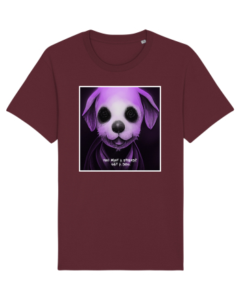 want a friend? Burgundy