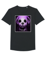 want a friend? Tricou mânecă scurtă guler larg Bărbat Skater