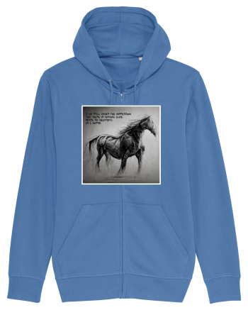 beautiful horse Bright Blue
