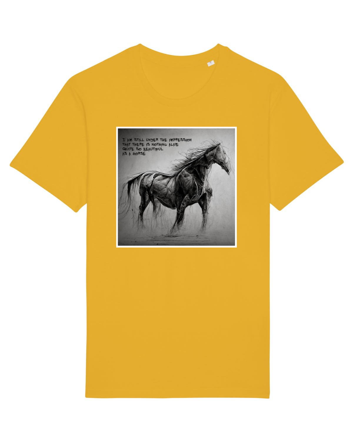 Tricou mânecă scurtă Unisex Rocker Spectra Yellow