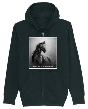 horses wings Black