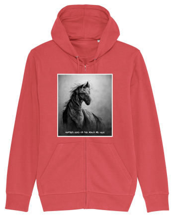 horses wings Carmine Red