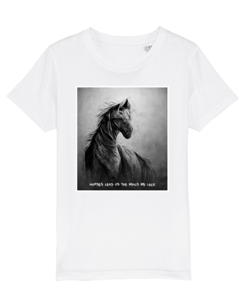 horses wings White
