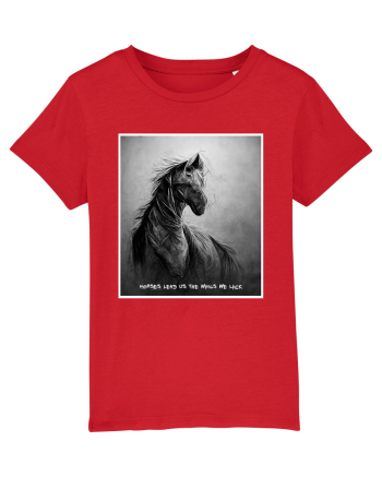 horses wings Red