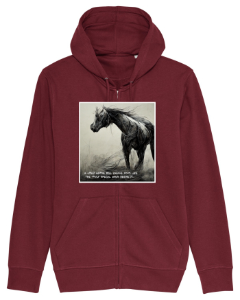 horse change lifes  Burgundy