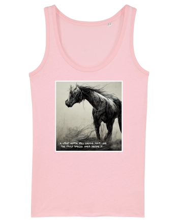 horse change lifes  Cotton Pink